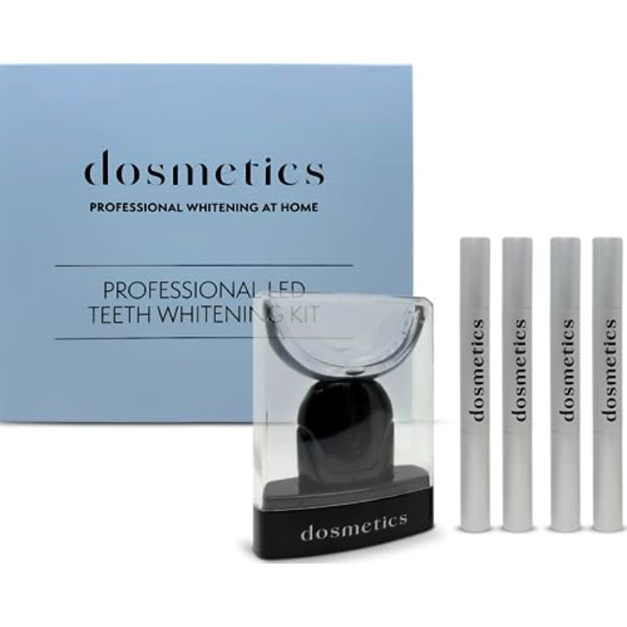 Teeth Whitening Gels - Teeth Whitening Kit with LED Light