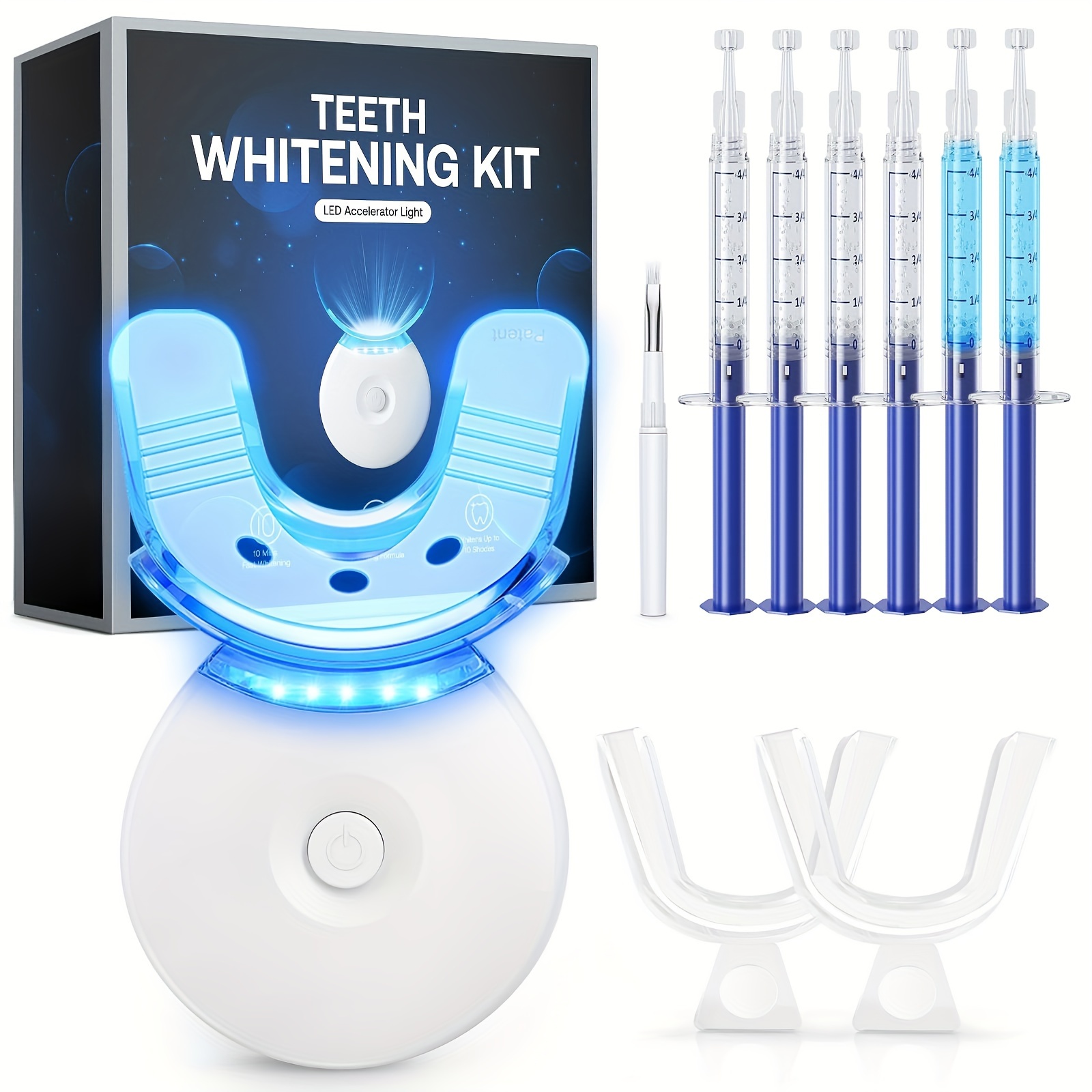 Led Mouth Tray - LED Teeth Whitening Light with 6