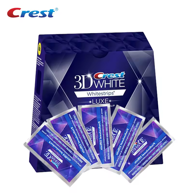 Teeth Whitening Effects - 3D White Strips Crest Whitestrips Original