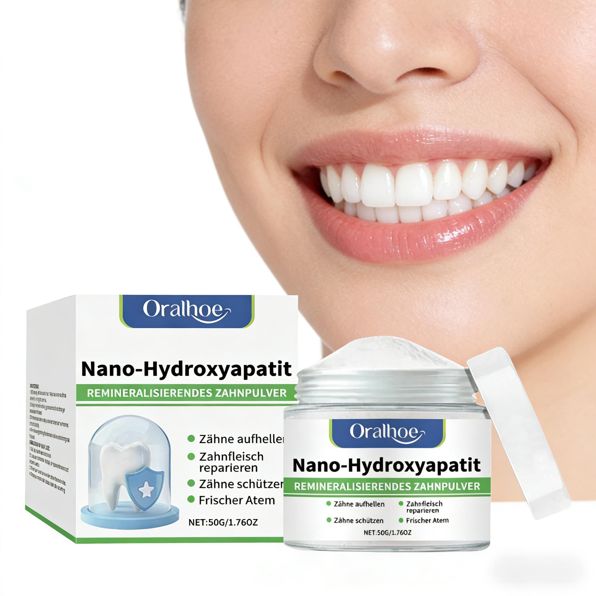 Teeth Whitening Hismile - Oralhoe Whitening Tooth Powder Deep Cleaning