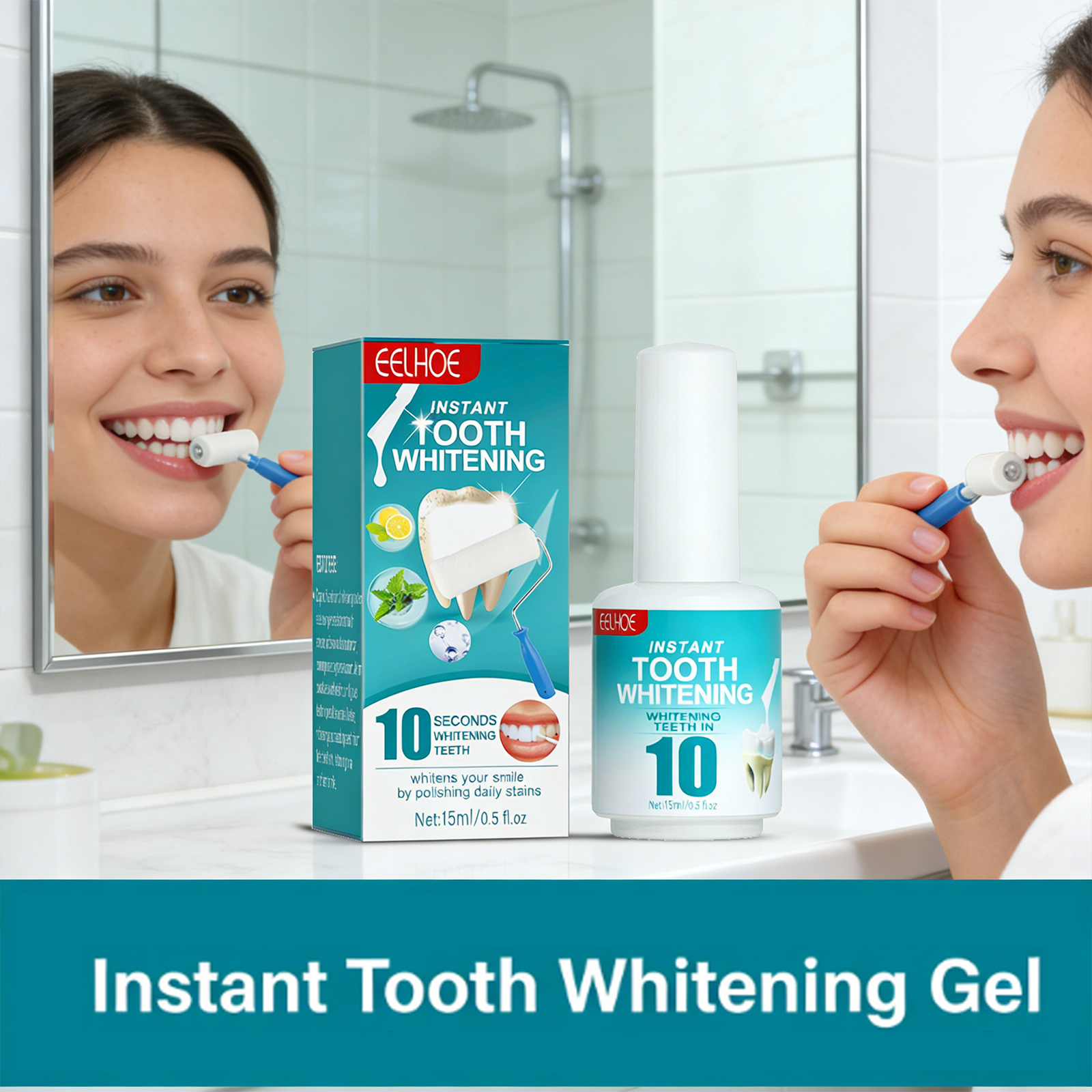 Teeth Whitening Yellow Teeth - Tooth Whitening Paint Effectively Removing Dental