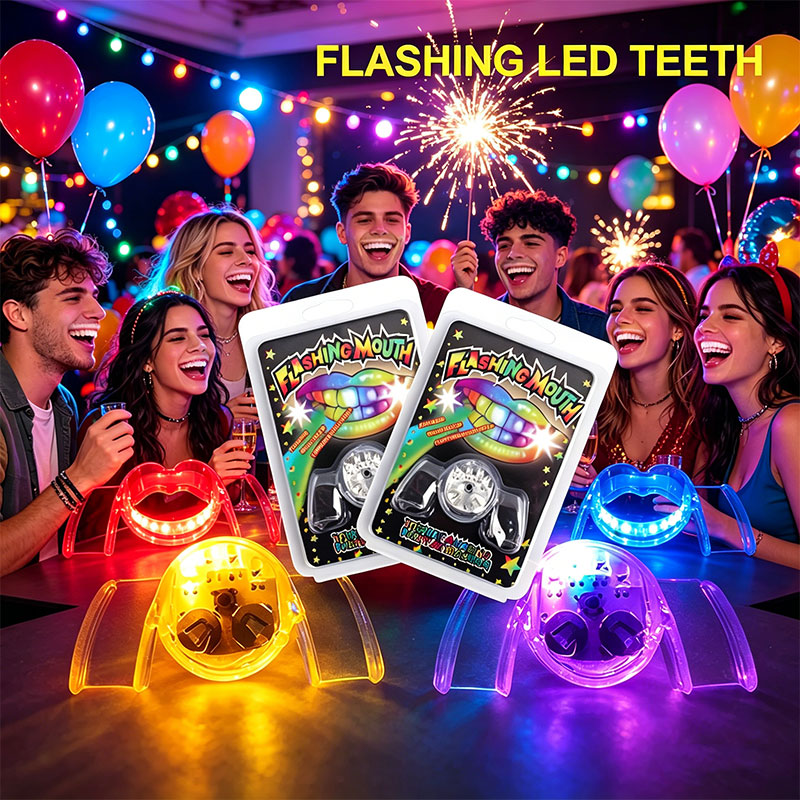 Led Mouth Tray - 1pcs LED Flashing Mouth Teeth Guard