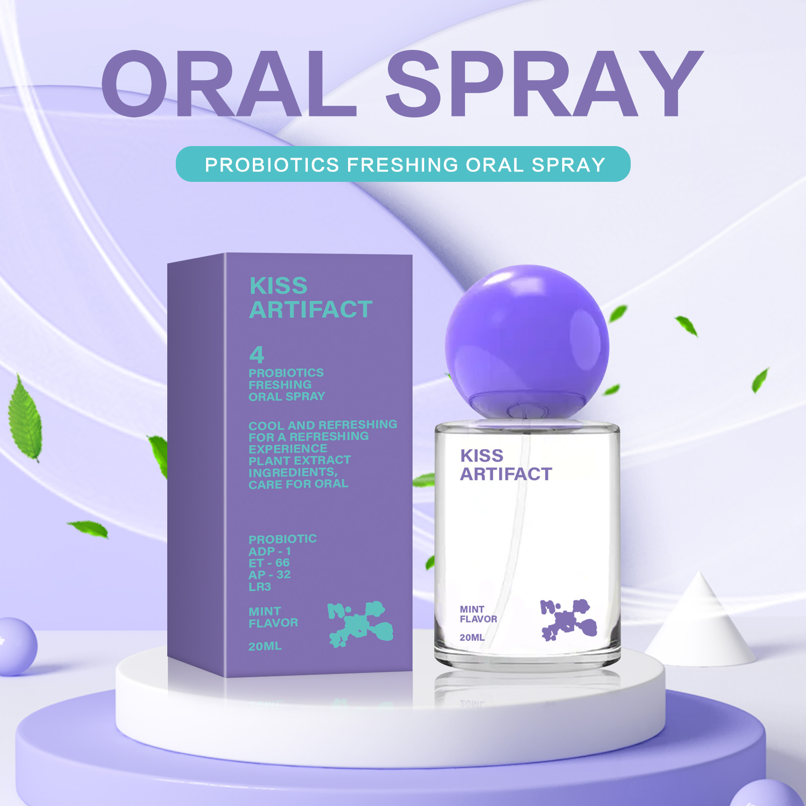Colgate Whitening Teeth - Unisex Fresh Breath Spray 20ml Portable