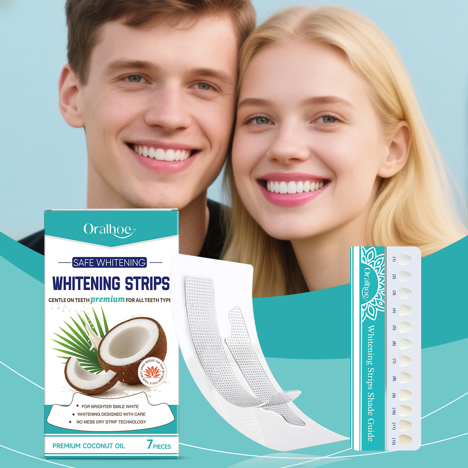 Teeth Whitening Yellow Teeth - Teeth Whitening Strip Dental Brighten Remove