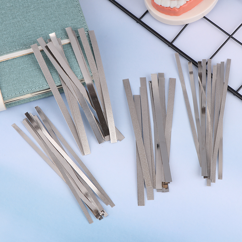 Whitening Teeth Dentist - 10Pcs Dental Metal Polishing Sanding Strip