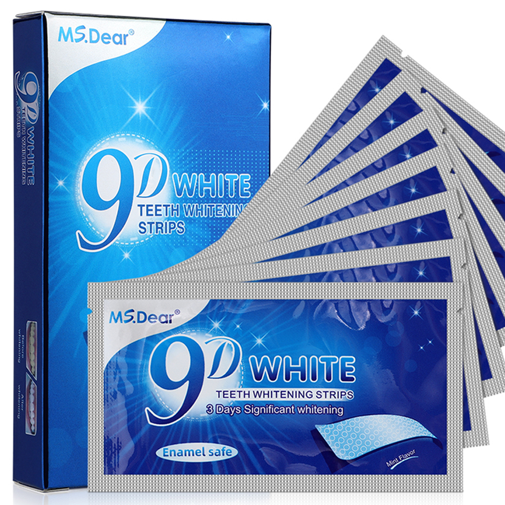Colgate Whitening Teeth - Teeth Whitening Strips Cleansing Oral Hygiene