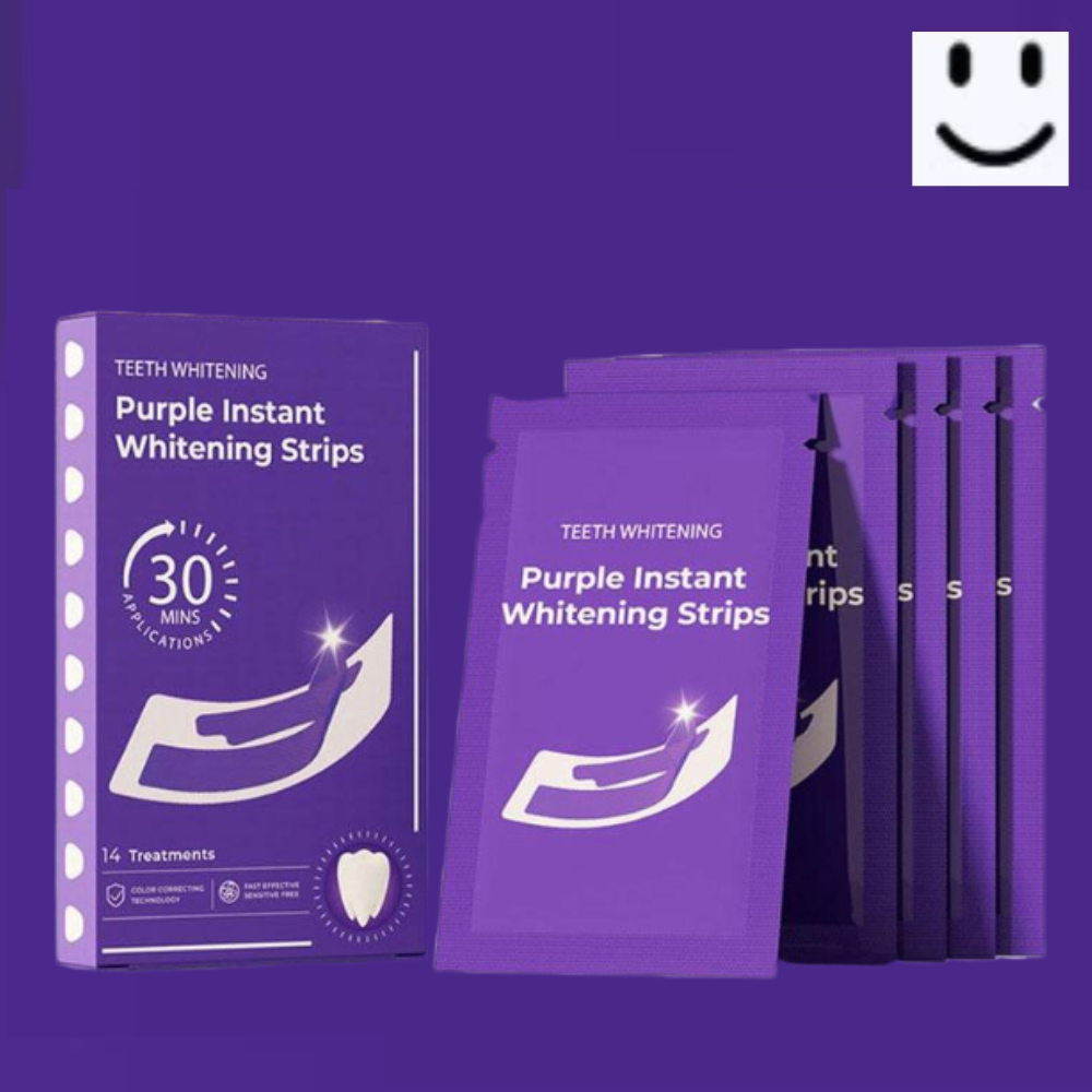 14 Pairs Purple Instant Whiten - Teeth Whitening Effects recensione e prezzo