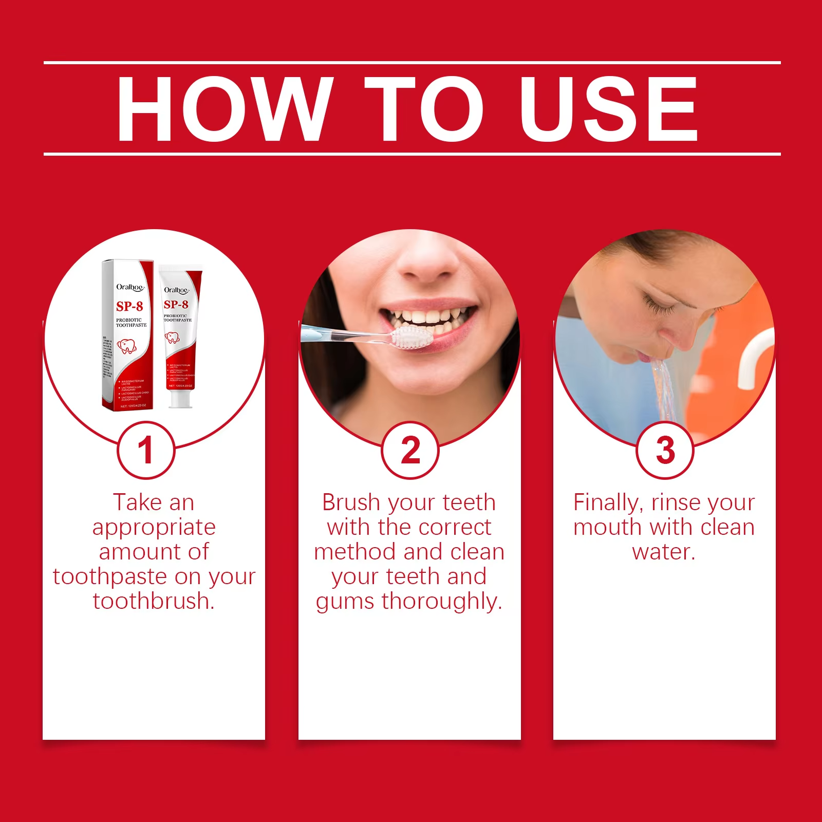 Sp-8 Probiotic Toothpaste Brig - Teeth Whitening Yellow Teeth recensione e prezzo