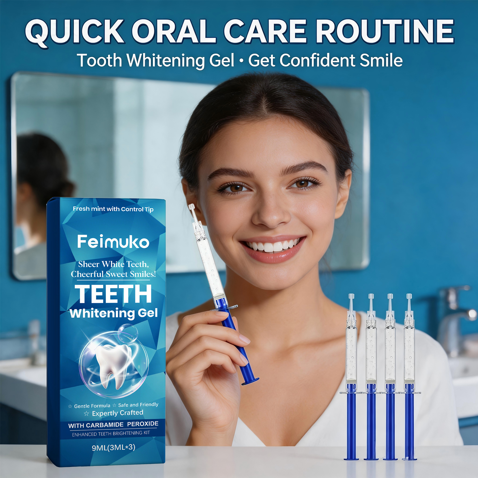 Teeth Whitening Gel Gentle Cle - Teeth Whitening Yellow Teeth recensione e prezzo