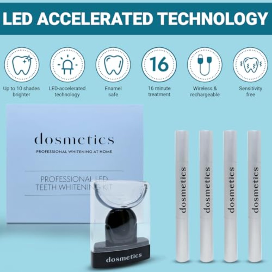 Teeth Whitening Kit with LED L - Teeth Whitening Gels recensione e prezzo