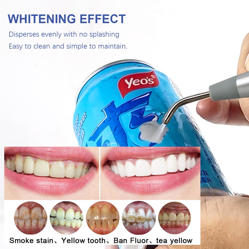 Dental Air Polisher Sandblasti - Colgate Whitening Teeth recensione e prezzo