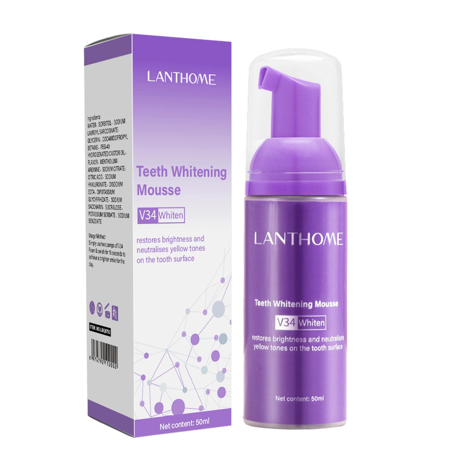 V34 Mousse Teeth Cleaning Toot - Teeth Whitening Yellow Teeth recensione e prezzo