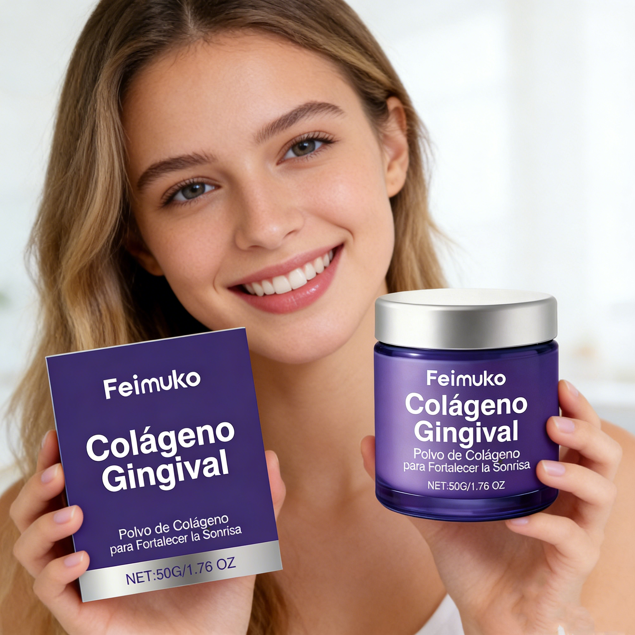 Collagen Teeth Cleaning Powder - Teeth Whitening Hismile recensione e prezzo