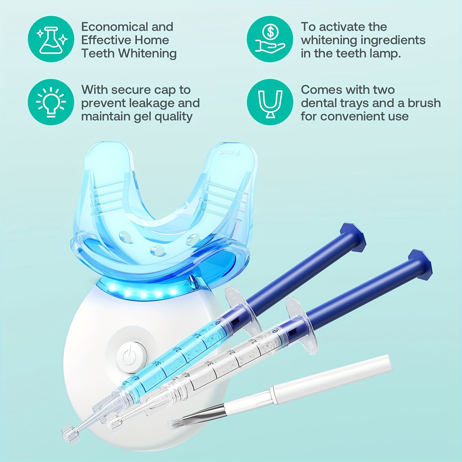 LED Teeth Whitening Light with - Led Mouth Tray recensione e prezzo
