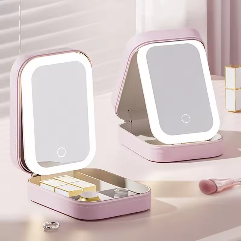 Smart LED Makeup Case With Mir - Led Mouth Tray recensione e prezzo