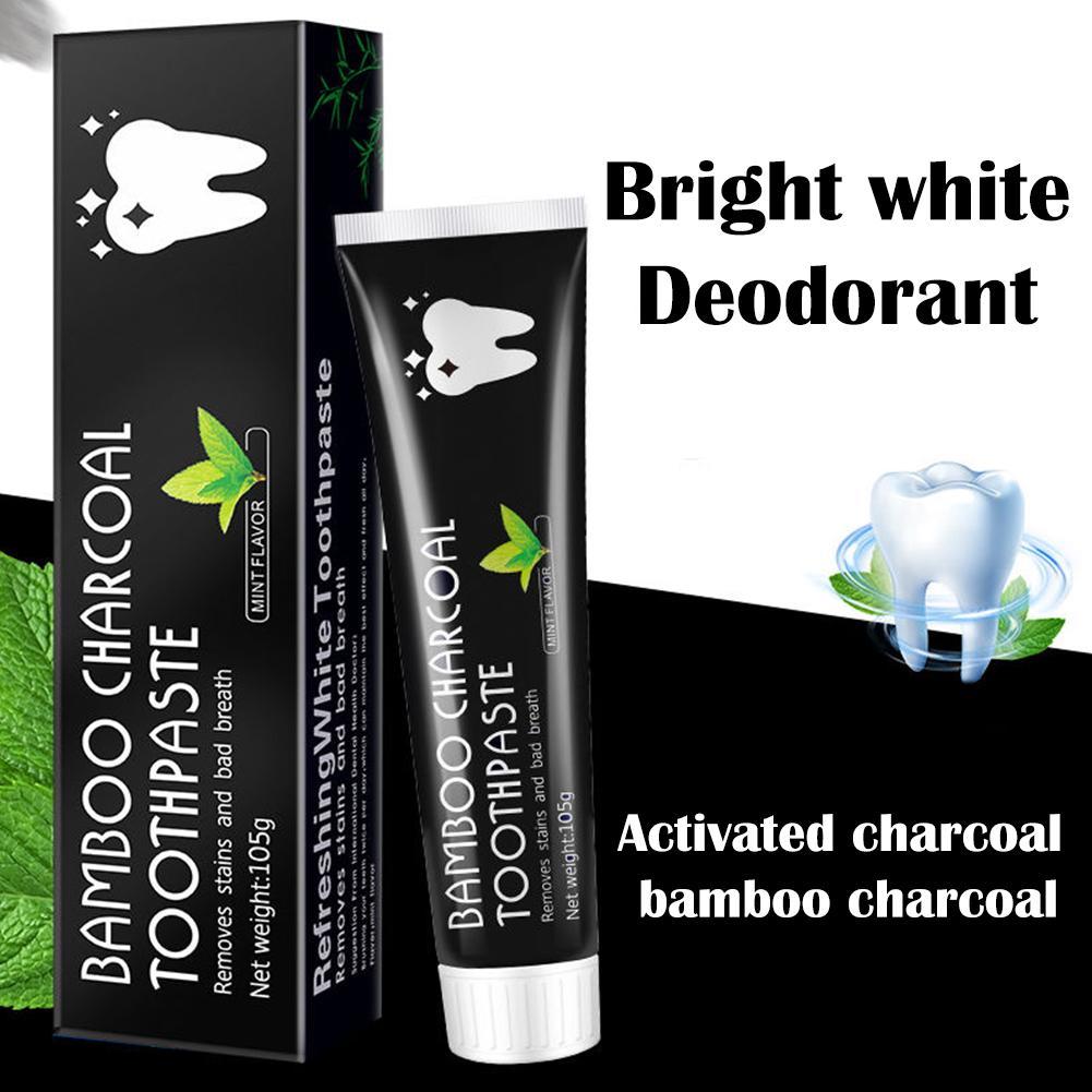 Bamboo Charcoal Toothpaste,Tee - Teeth Whitening Yellow Teeth recensione e prezzo