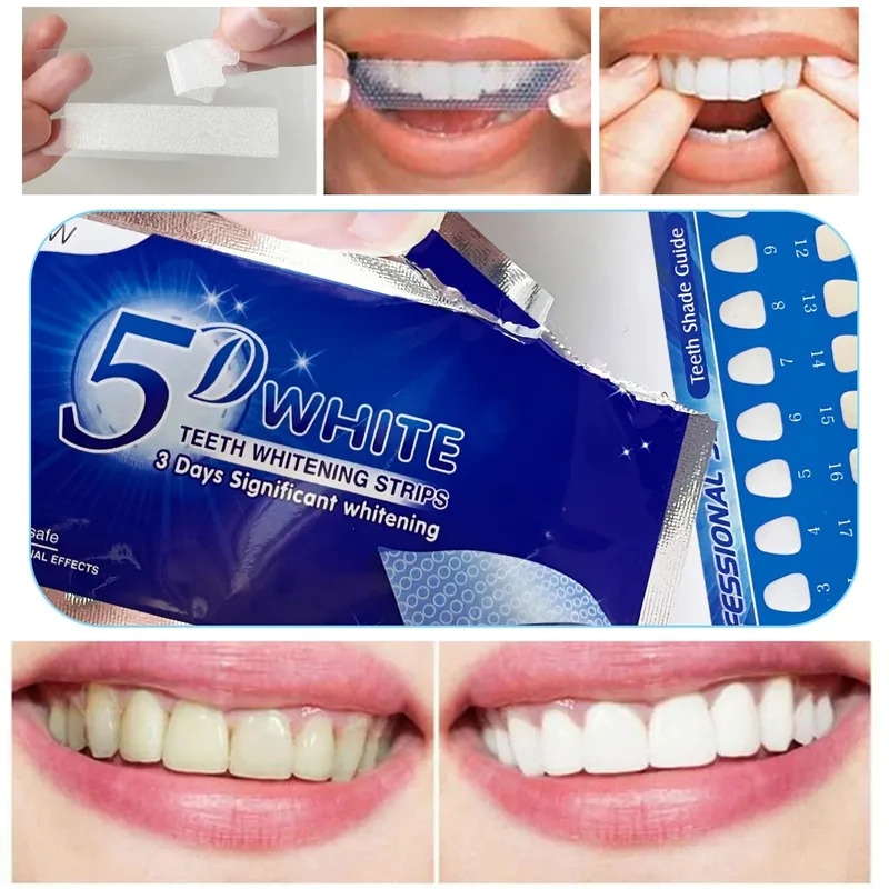 1/28pcs5D White Teeth Whitenin - Teeth Whitening Effects recensione e prezzo