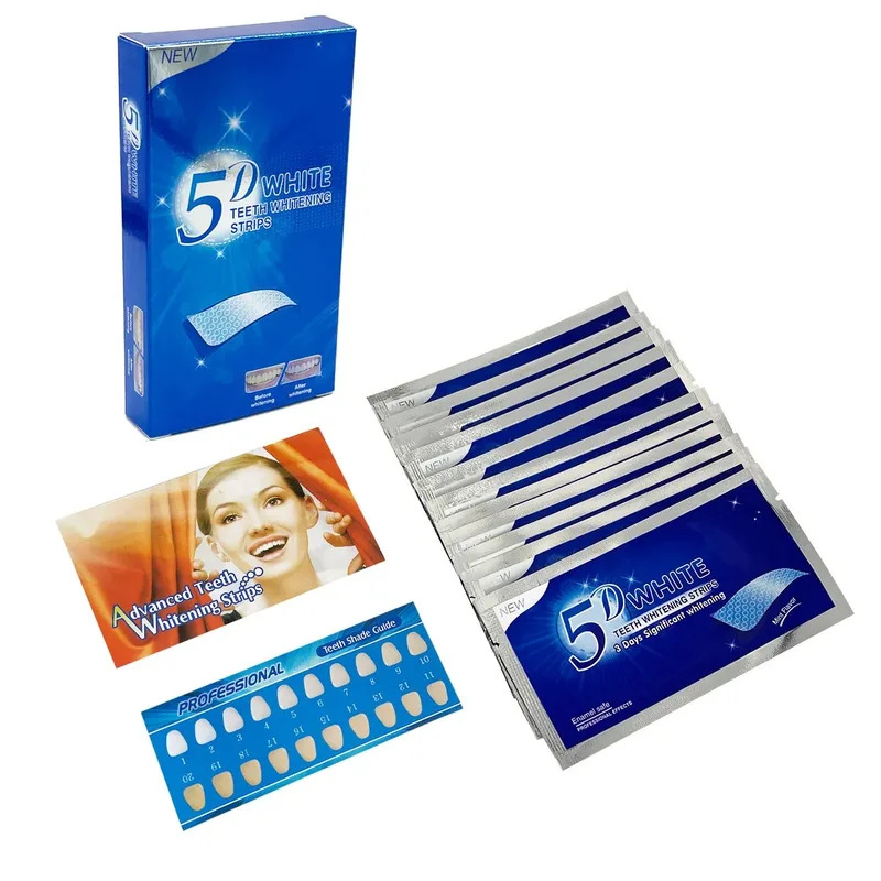 1/28pcs5D White Teeth Whitenin - Teeth Whitening Effects recensione e prezzo