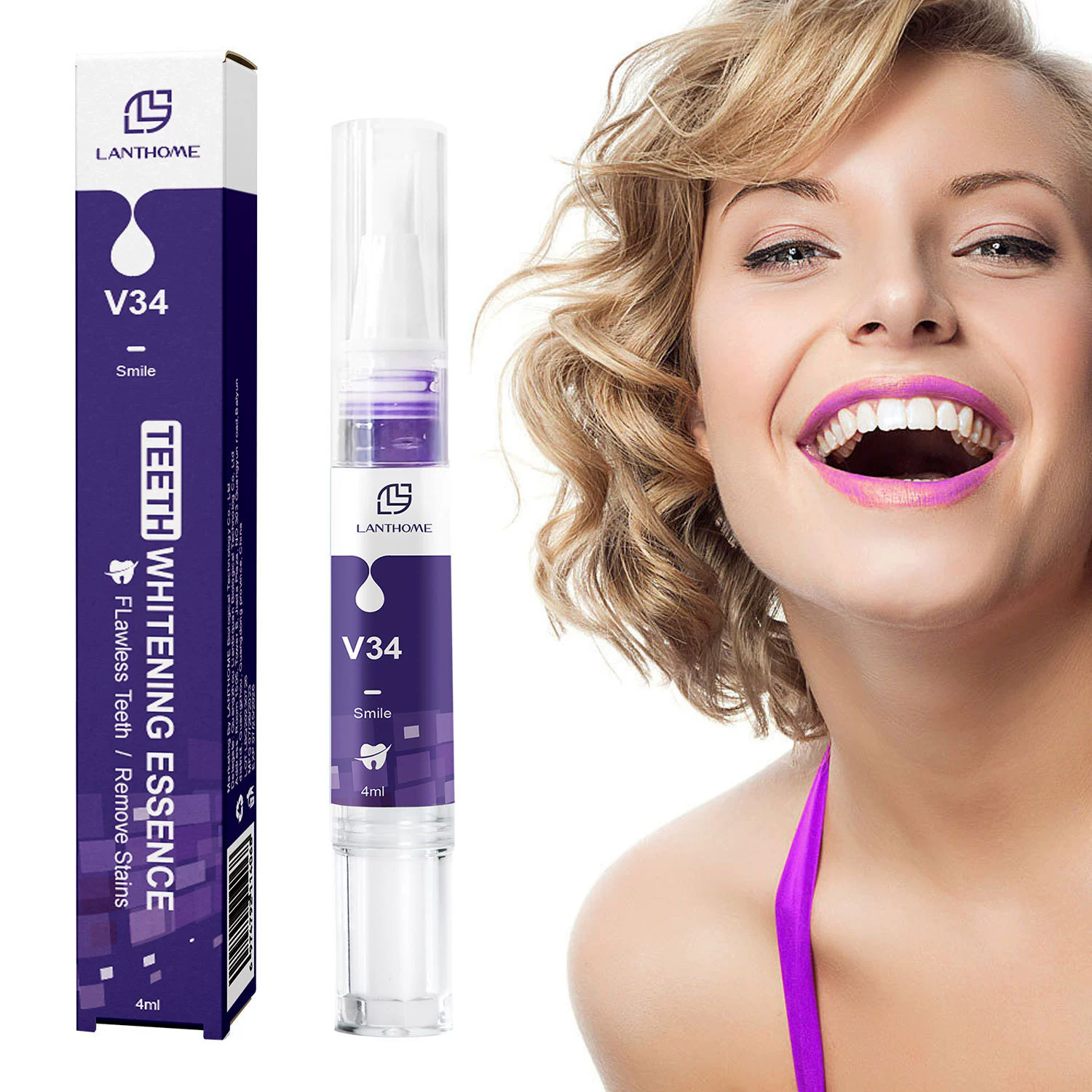 V34 Toothbrush Tooth Removing  - Teeth Whitening Yellow Teeth recensione e prezzo