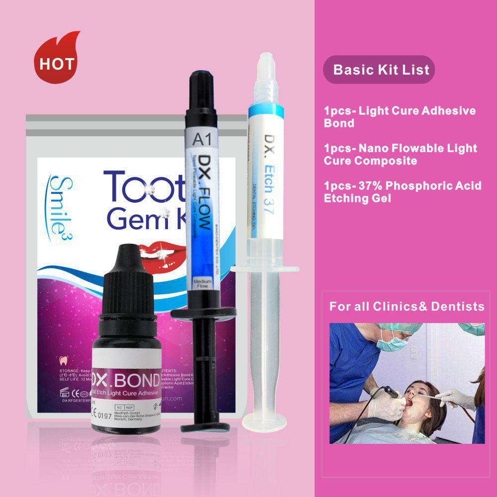 HOT Tooth Gem Kit Teeth Decora - Teeth Whitening Gels recensione e prezzo