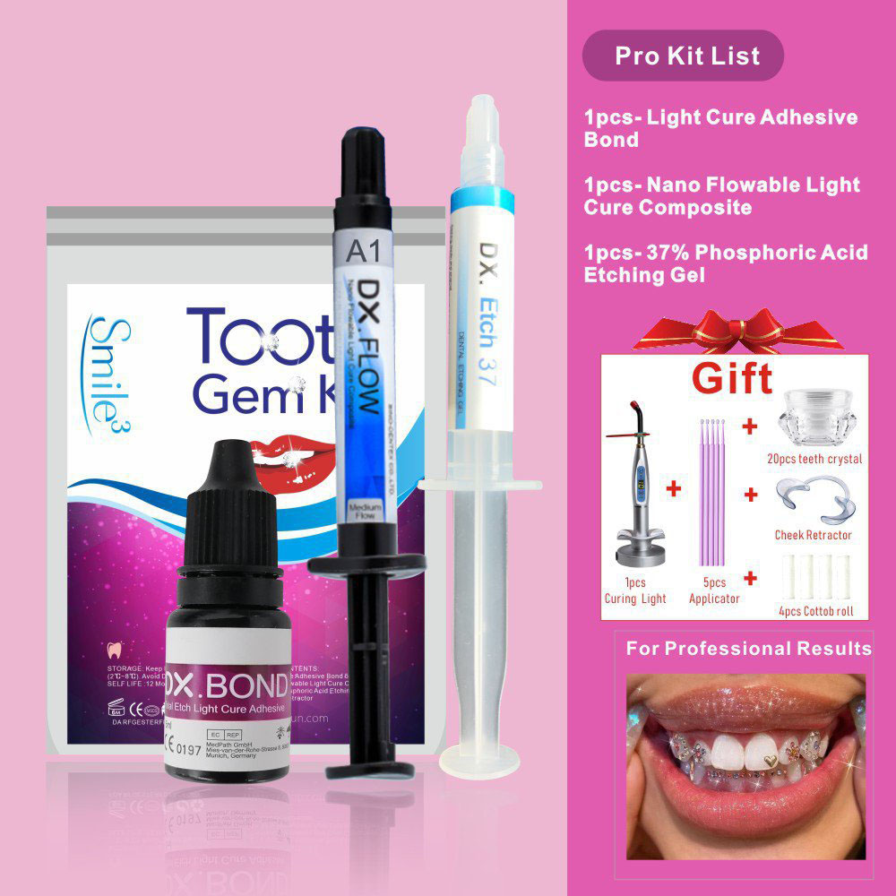 HOT Tooth Gem Kit Teeth Decora - Teeth Whitening Gels recensione e prezzo