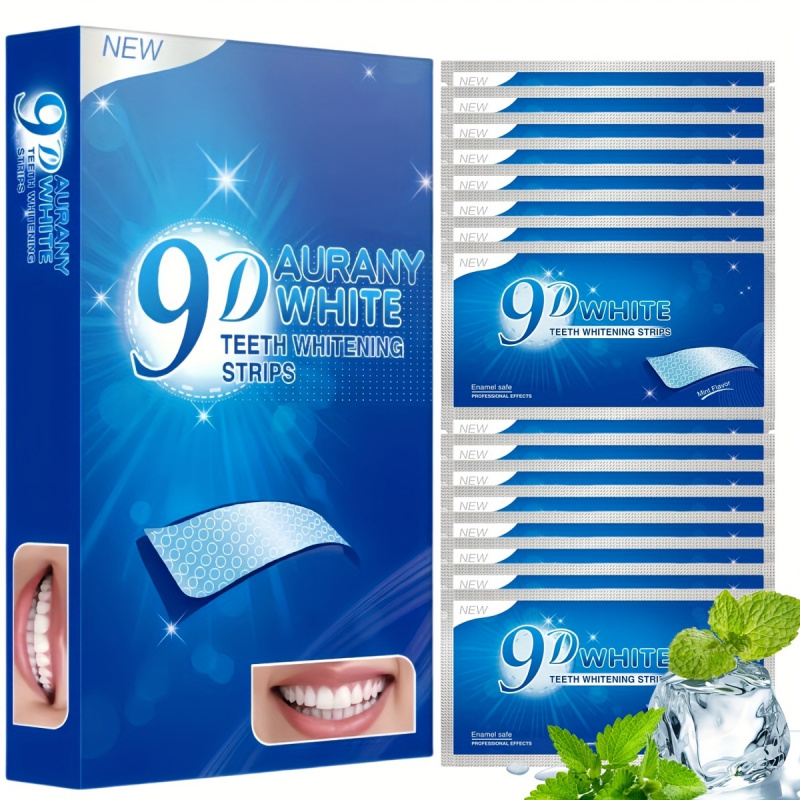 21 Pairs of 9D Aurany White Te - Teeth Whitening Gels recensione e prezzo