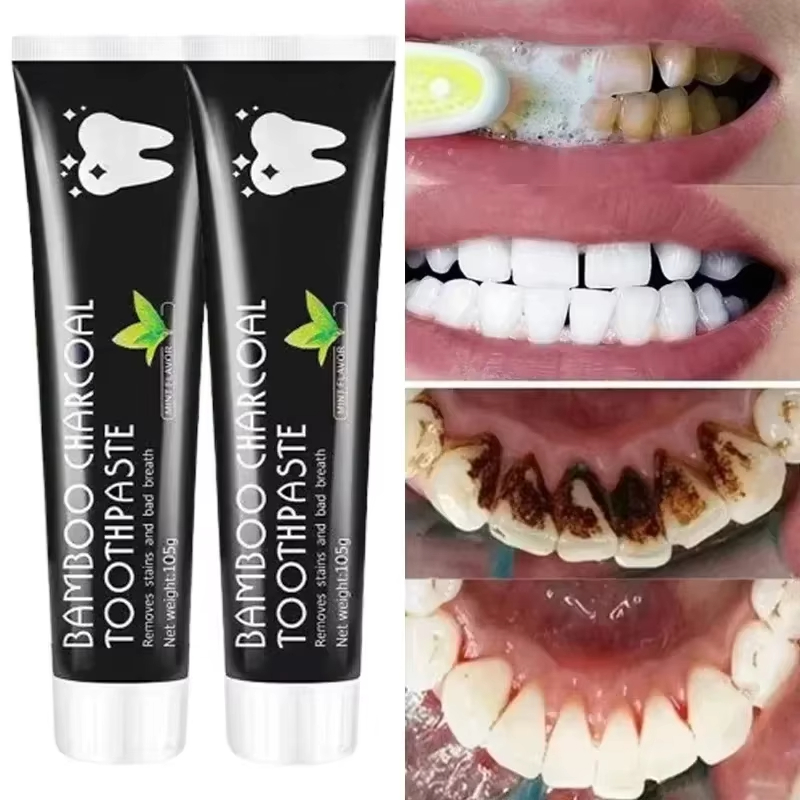 Whitening Toothpaste Bamboo Ch - Teeth Whitening Yellow Teeth recensione e prezzo