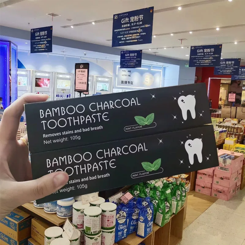 Whitening Toothpaste Bamboo Ch - Teeth Whitening Yellow Teeth recensione e prezzo