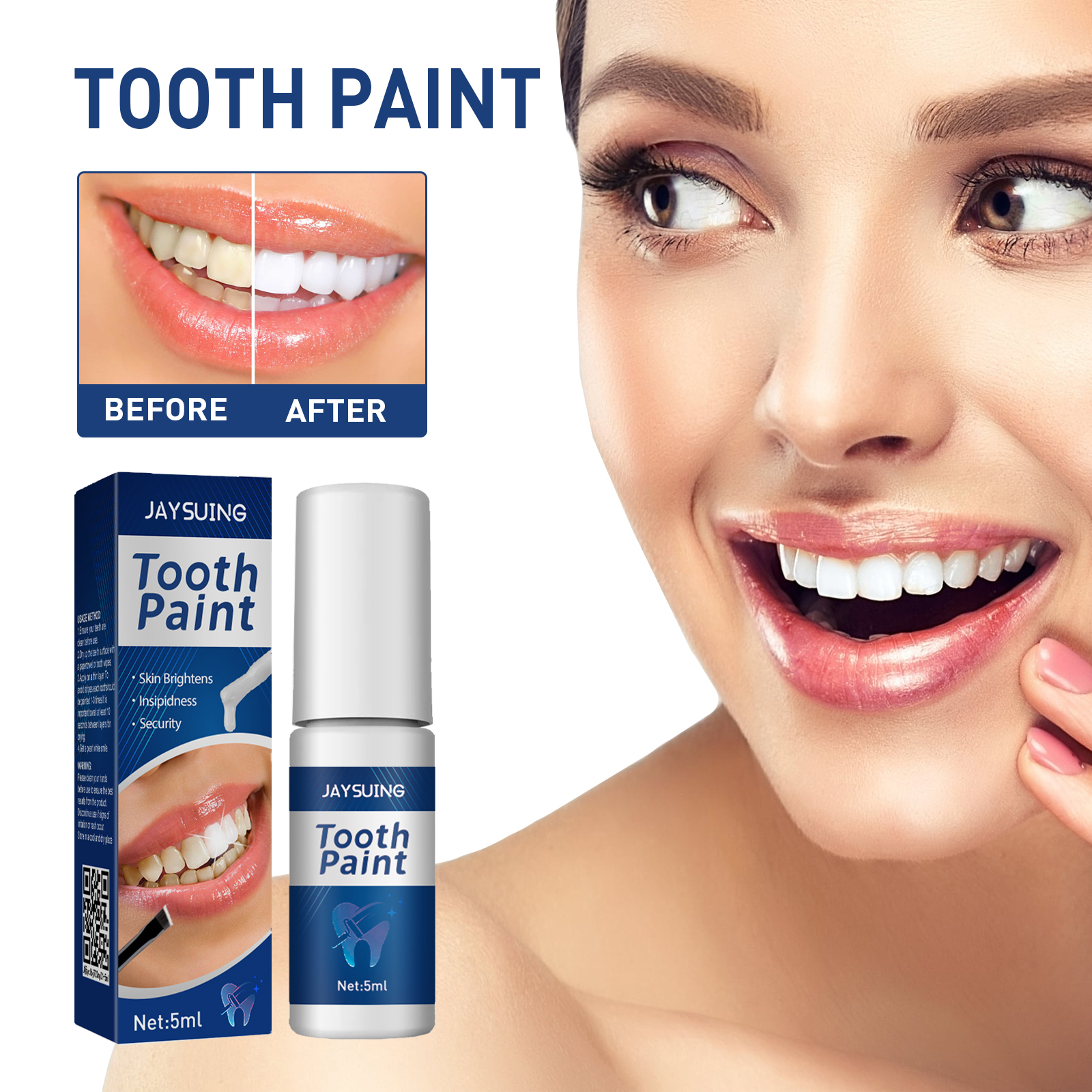 Instant Teeth Whitening Paint  - Teeth Whitening Yellow Teeth recensione e prezzo