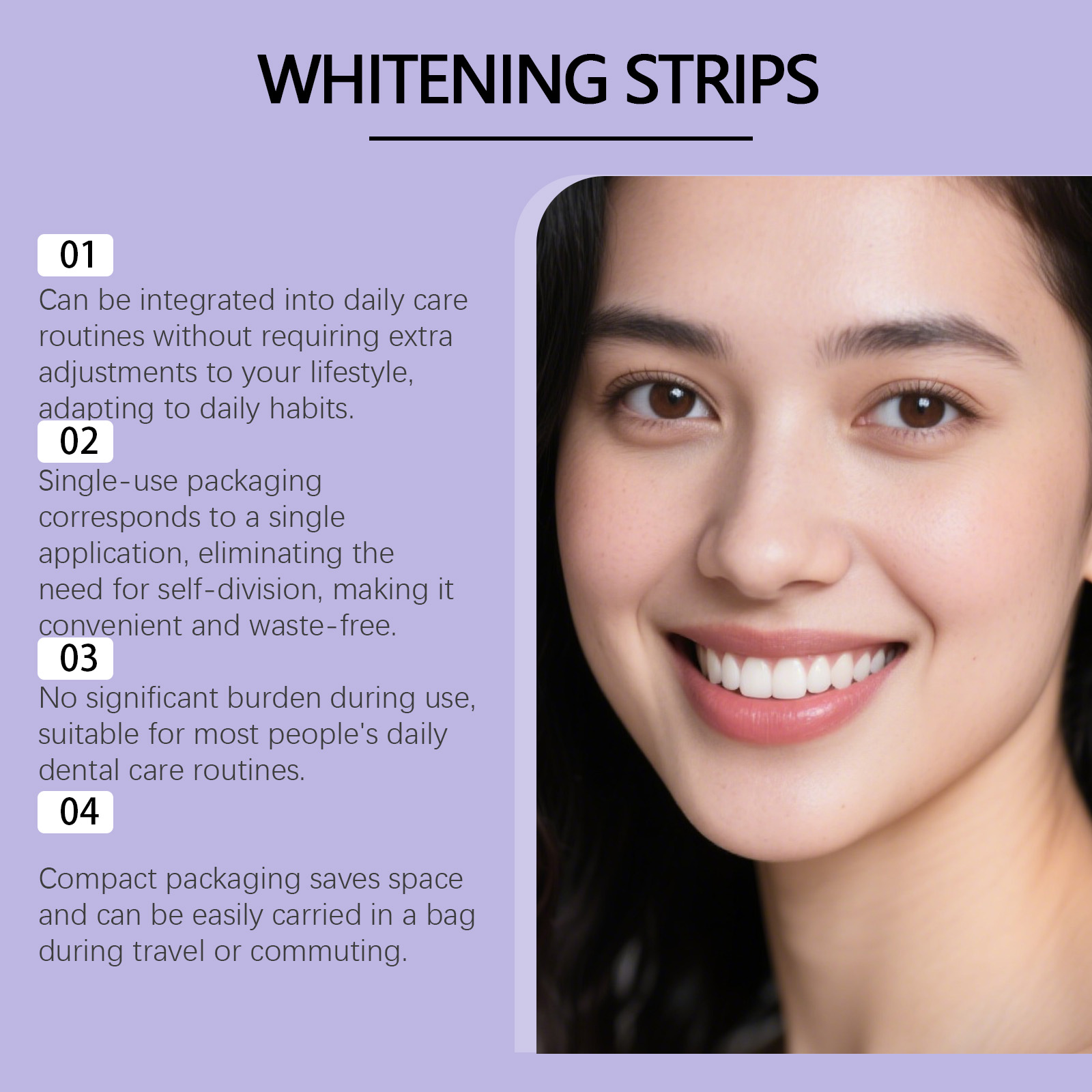 14 Strips Purple Teeth Whiteni - Teeth Whitening Yellow Teeth recensione e prezzo