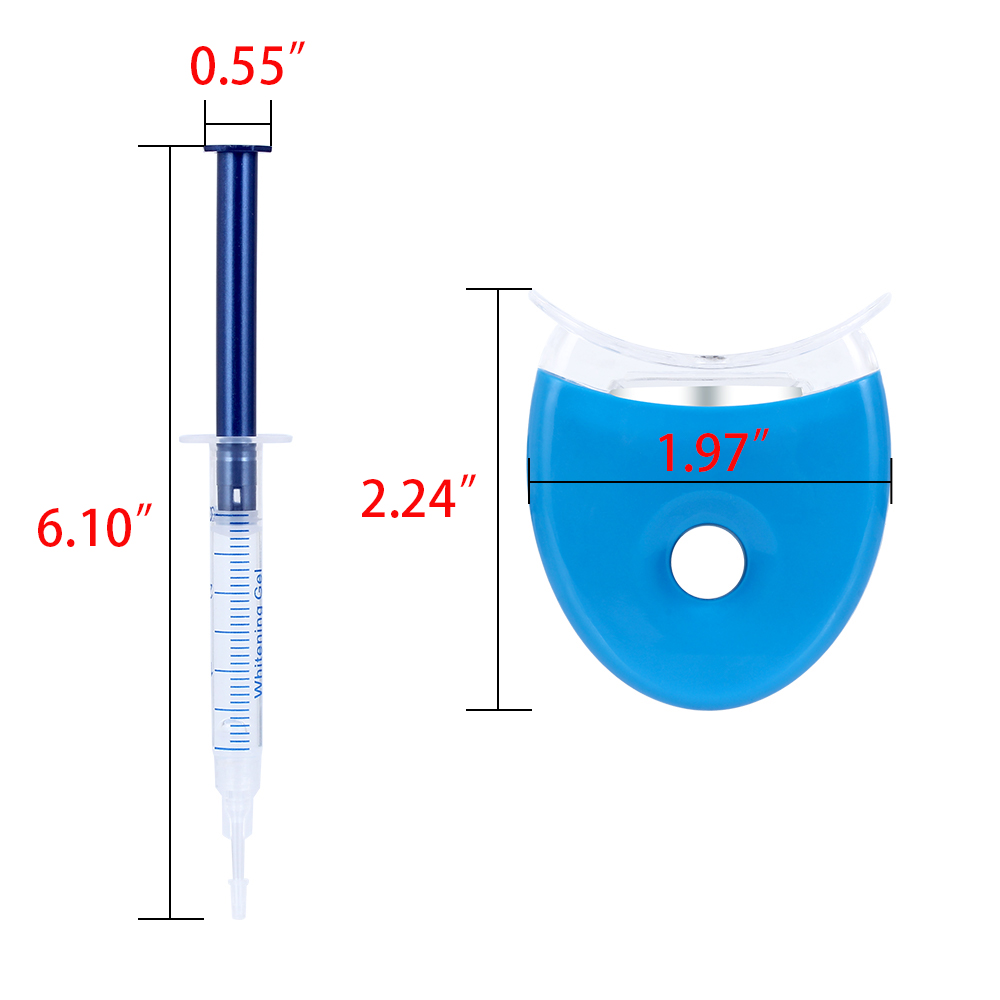 1 set Teeth Whitening 44% Pero - Colgate Whitening Teeth recensione e prezzo