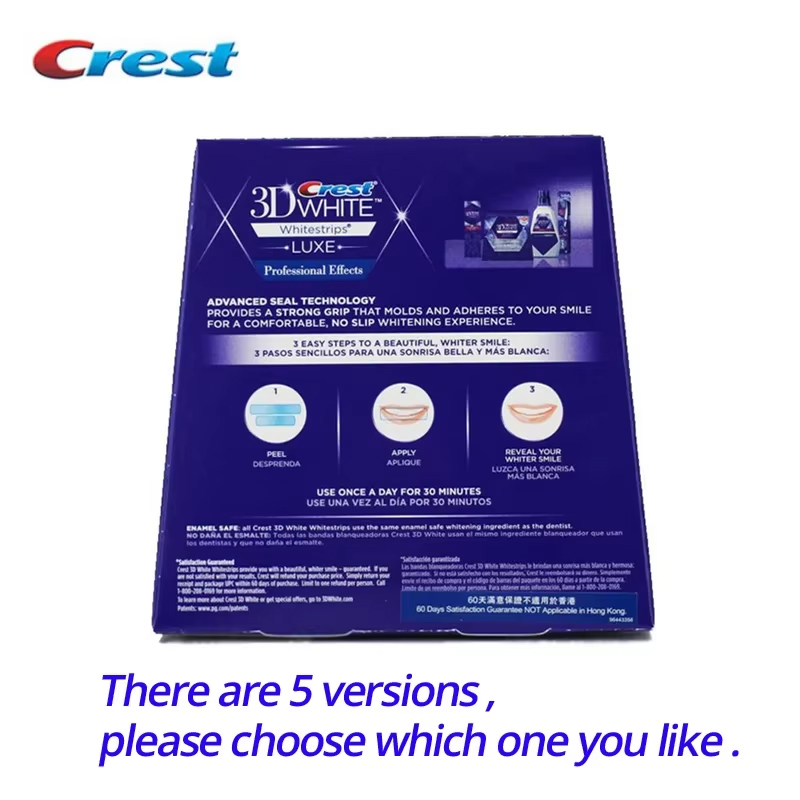 3D White Strips Crest Whitestr - Teeth Whitening Effects recensione e prezzo