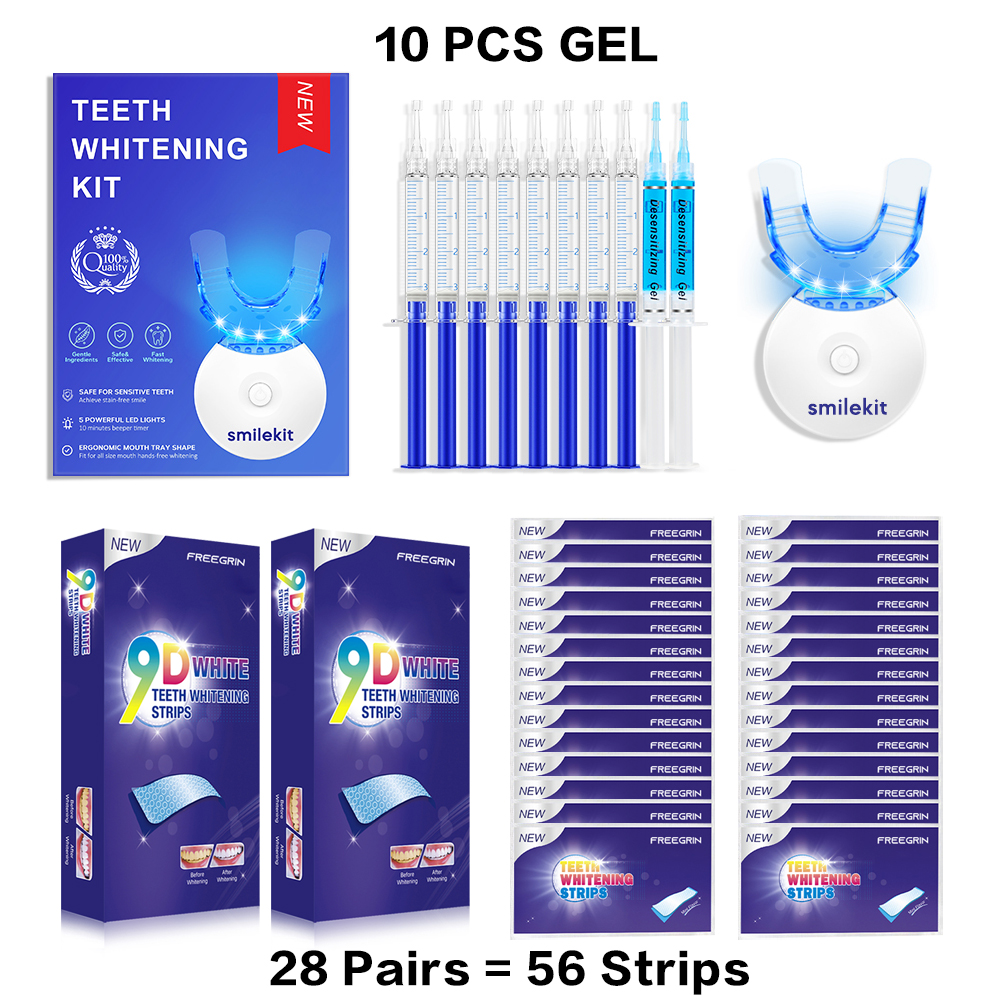 Teeth Whitening Kit - 5X LED L - Teeth Whitening Strips recensione e prezzo