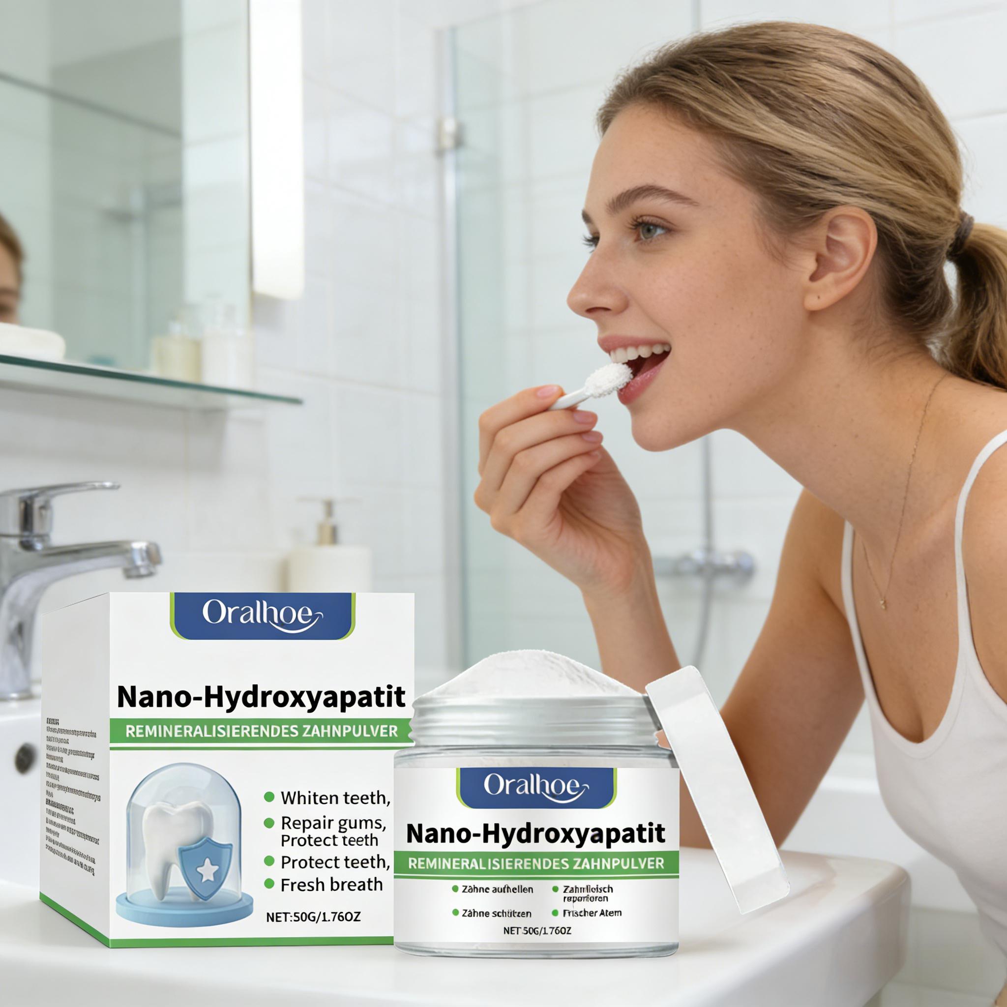 Oralhoe Whitening Tooth Powder - Teeth Whitening Hismile recensione e prezzo
