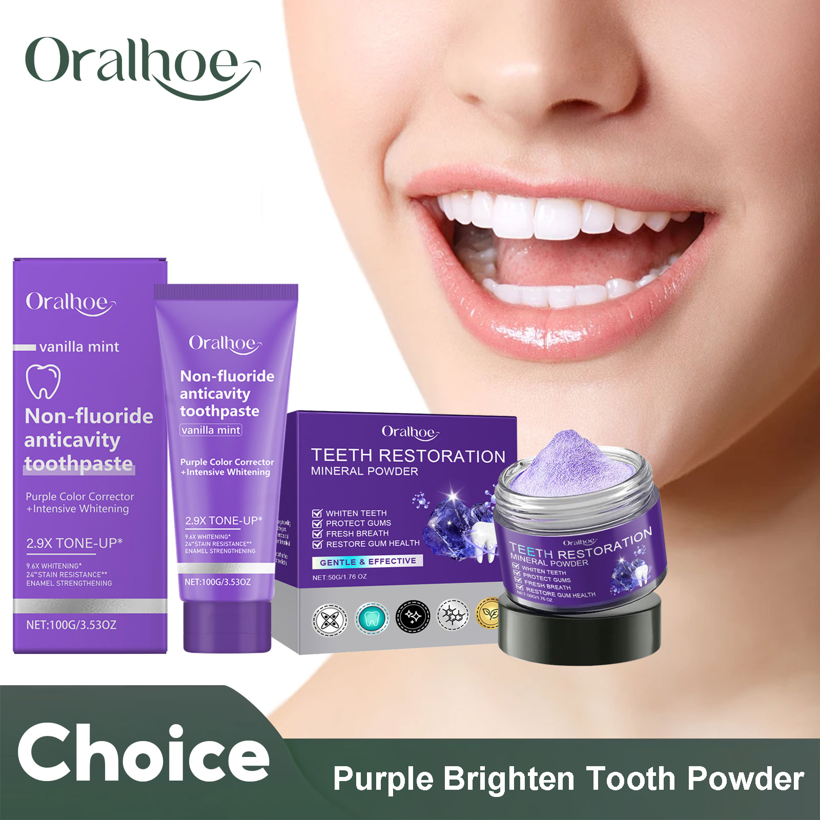 Teeth Restoration Mineral Powd - Teeth Whitening/Bleaching recensione e prezzo