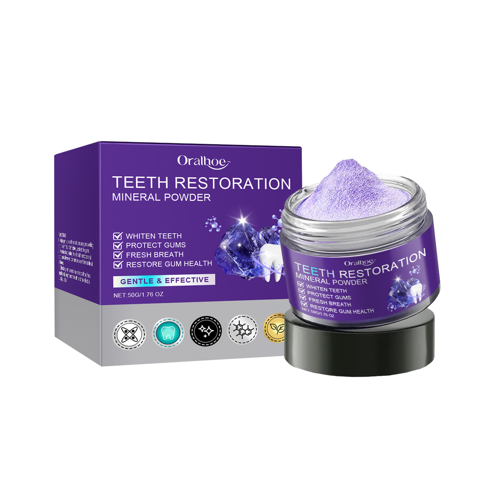Teeth Restoration Mineral Powd - Teeth Whitening/Bleaching recensione e prezzo