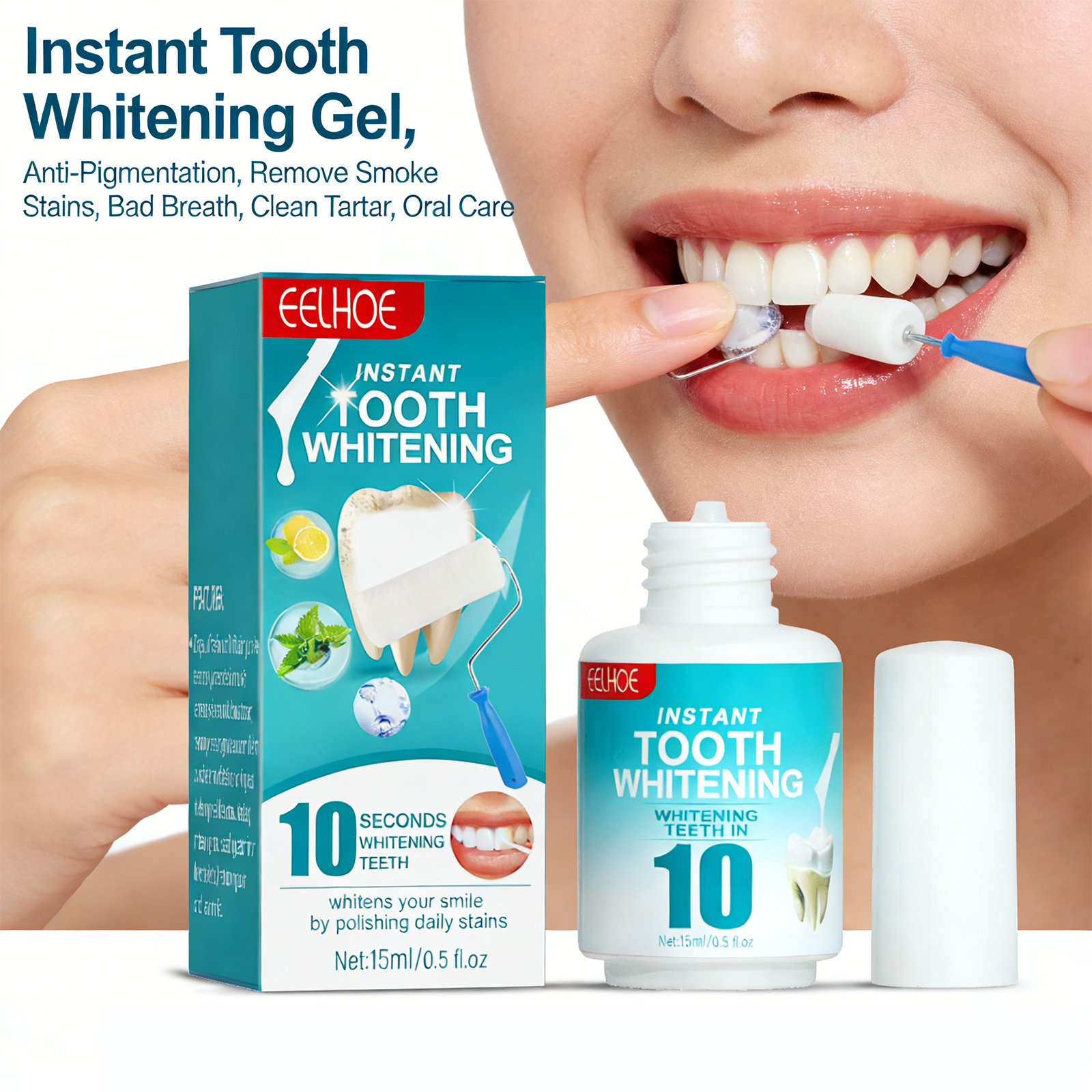 Tooth Whitening Paint Effectiv - Teeth Whitening Yellow Teeth recensione e prezzo