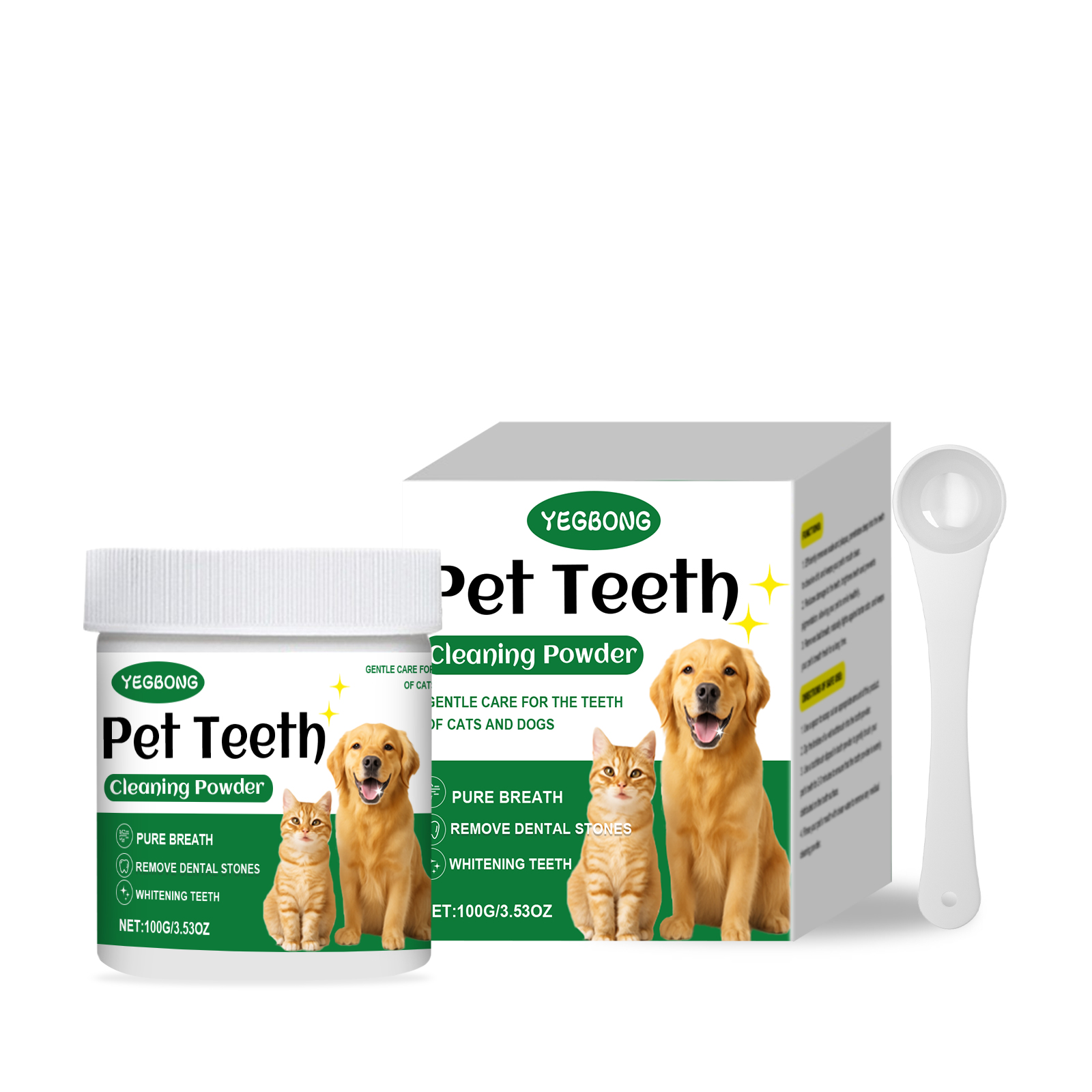 Pet Teeth Cleaning Powder Redu - Teeth Whitening Hismile recensione e prezzo