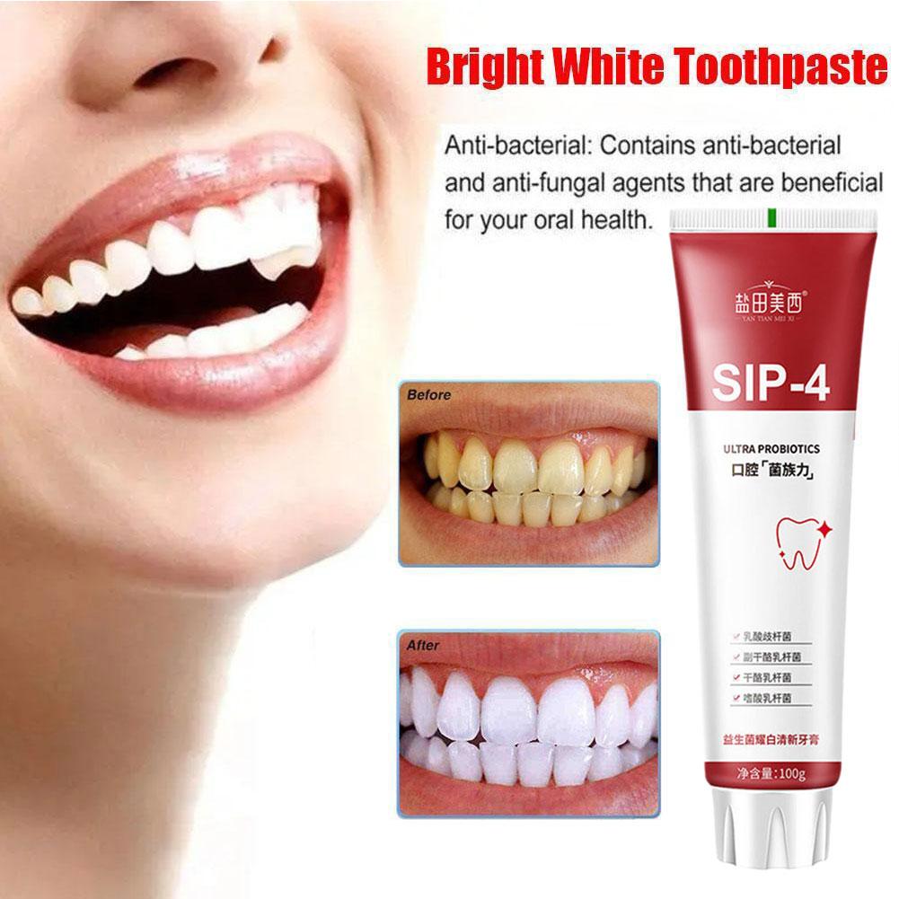 100g Sip-4 Probiotic Whitening - Teeth Whitening Yellow Teeth recensione e prezzo