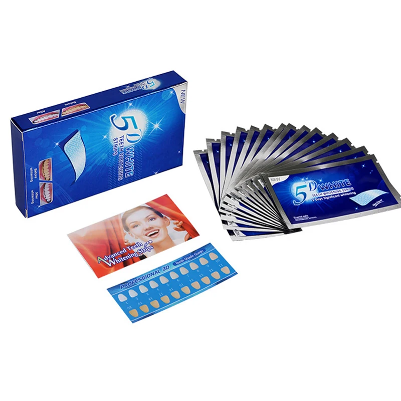 5D White Teeth Whitening Strip - Teeth Whitening Effects recensione e prezzo