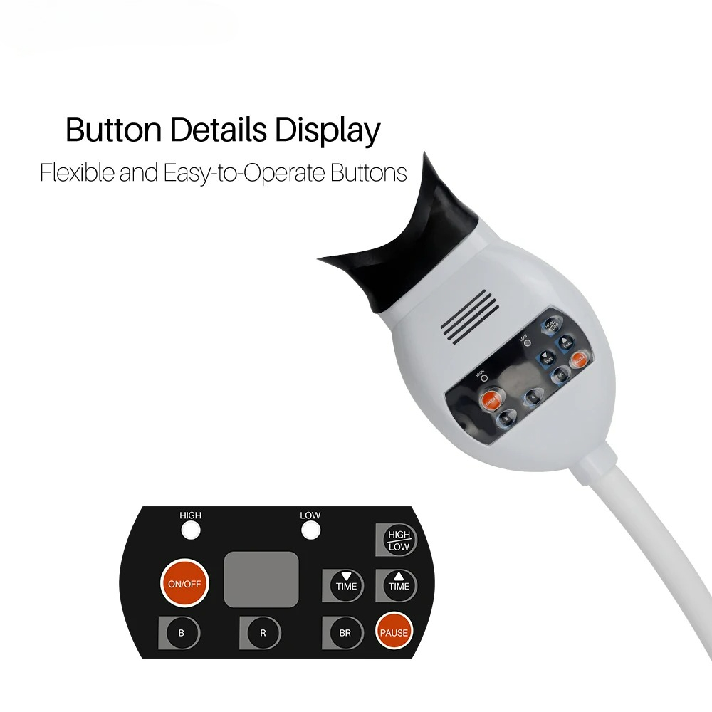 Adjustable 3 Colors LED Teeth  - Teeth Whitening/Bleaching recensione e prezzo