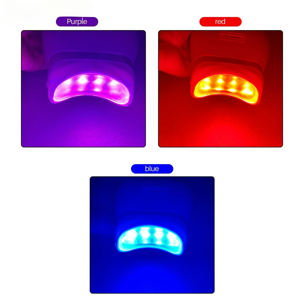 Adjustable 3 Colors LED Teeth  - Teeth Whitening/Bleaching recensione e prezzo