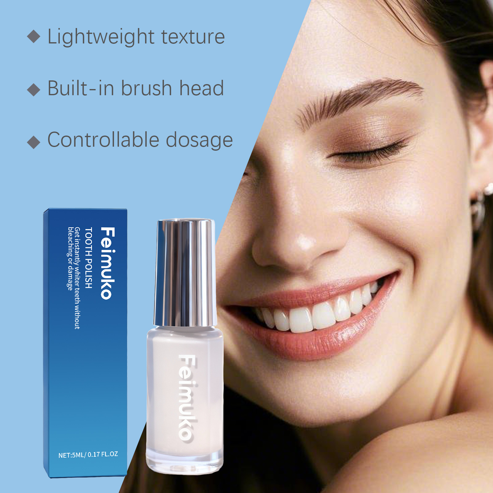 5ml Tooth Whitening Paint Remo - Teeth Whitening Yellow Teeth recensione e prezzo
