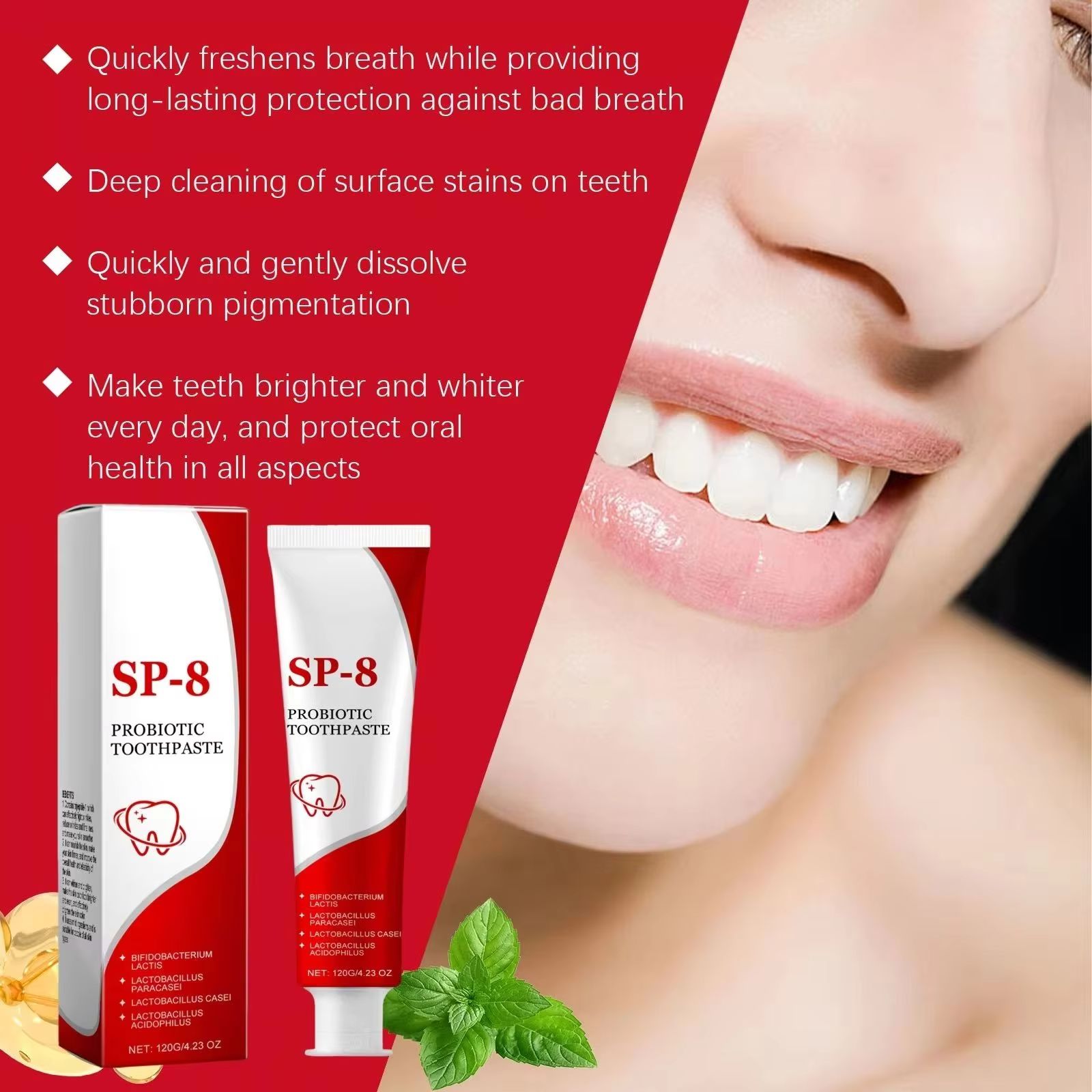 Sp 10 Probiotic Whitening Toot - Teeth Whitening/Bleaching recensione e prezzo