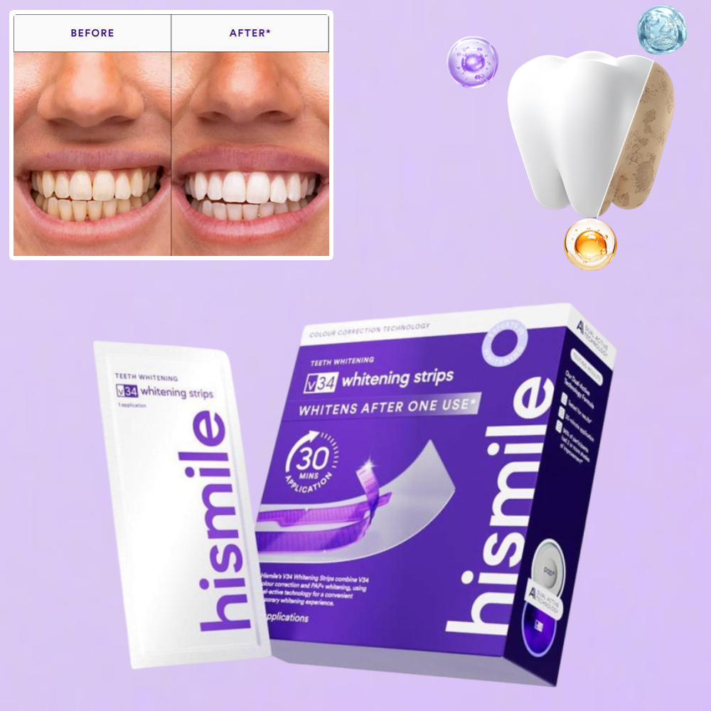 V34 Hismile Purple Teeth White - Teeth Whitening Yellow Teeth recensione e prezzo
