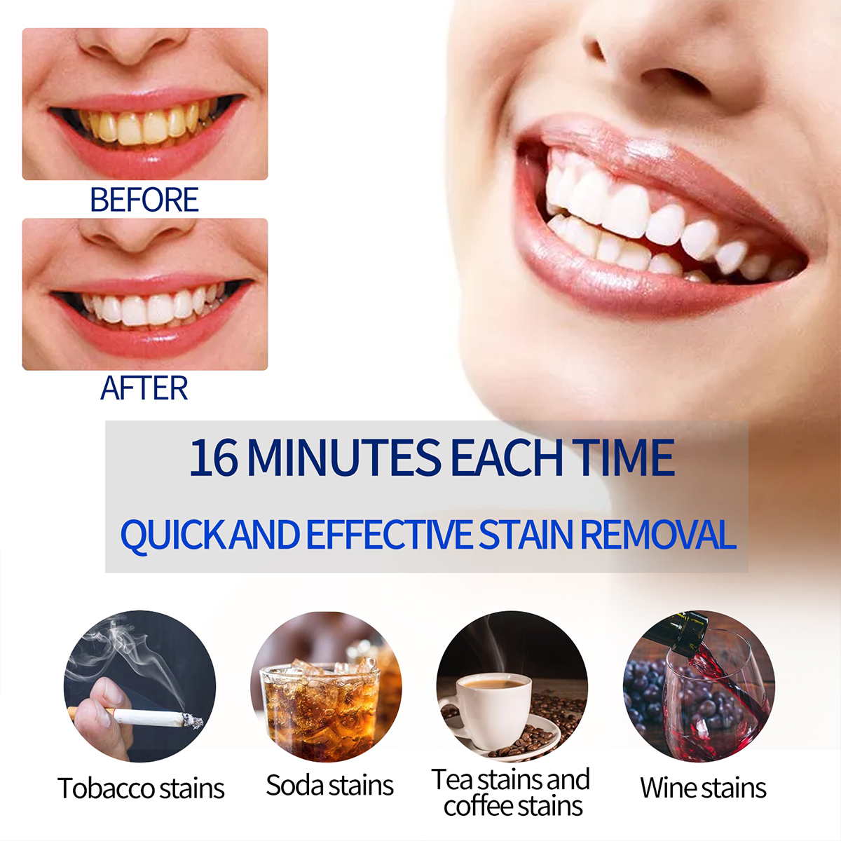 Portable Teeth Whitening Lamp  - Teeth Whitening Yellow Teeth recensione e prezzo