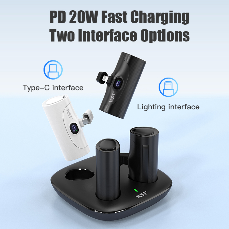 4pcs Portable Mini Power Bank  - Led Mouth Tray recensione e prezzo