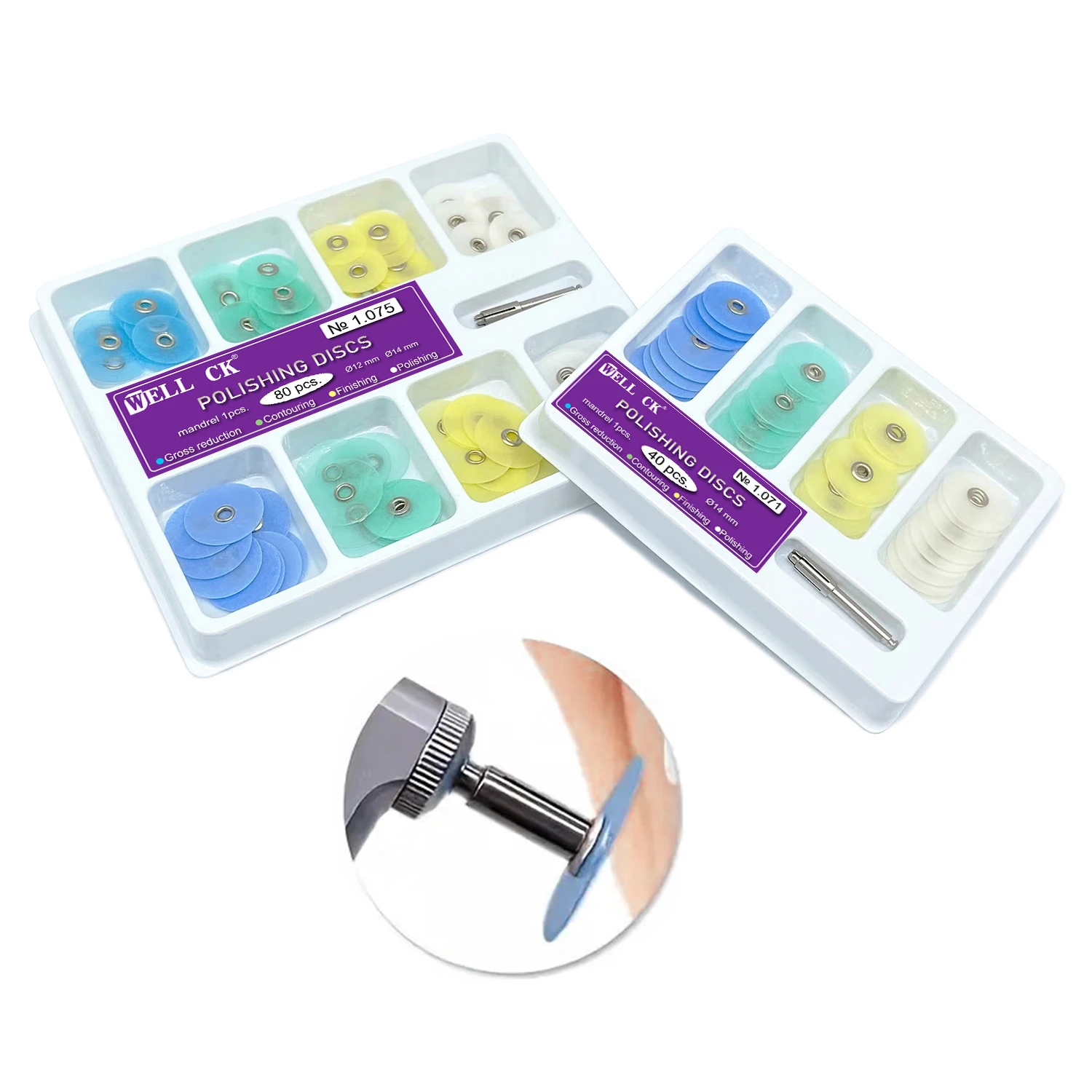 WELLCK Dental Polishing Discs  - Whitening Teeth Dentist recensione e prezzo