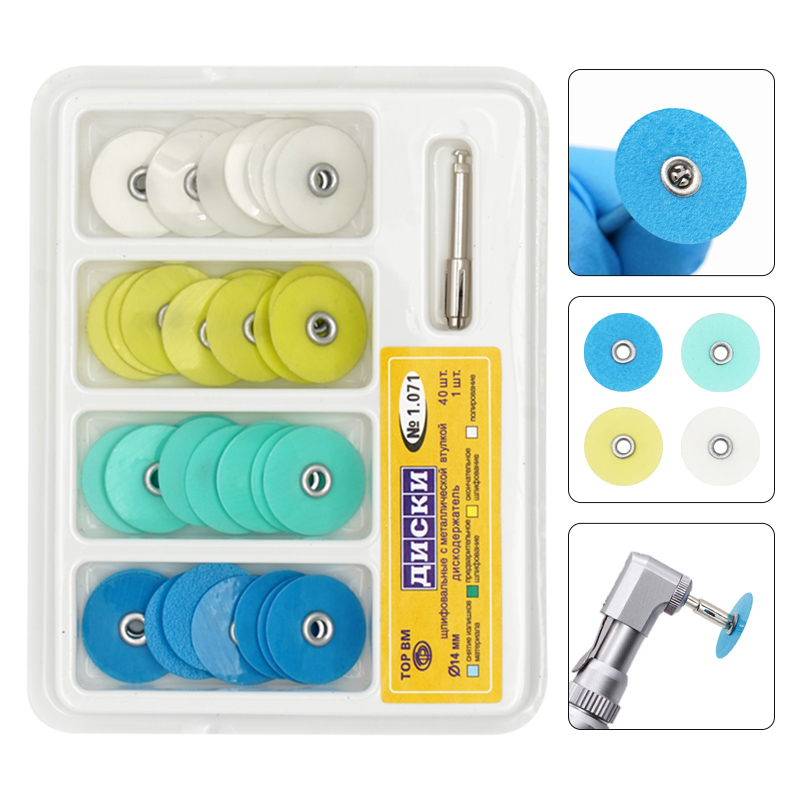 40Pcs/Box Dental Polishing Dis - Whitening Teeth Dentist recensione e prezzo