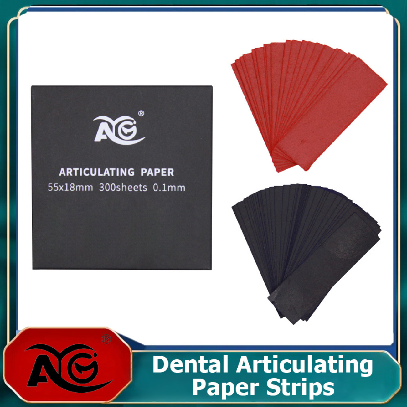 AG 300Pcs Occlusive Paper Dent - Teeth Whitening Strips recensione e prezzo